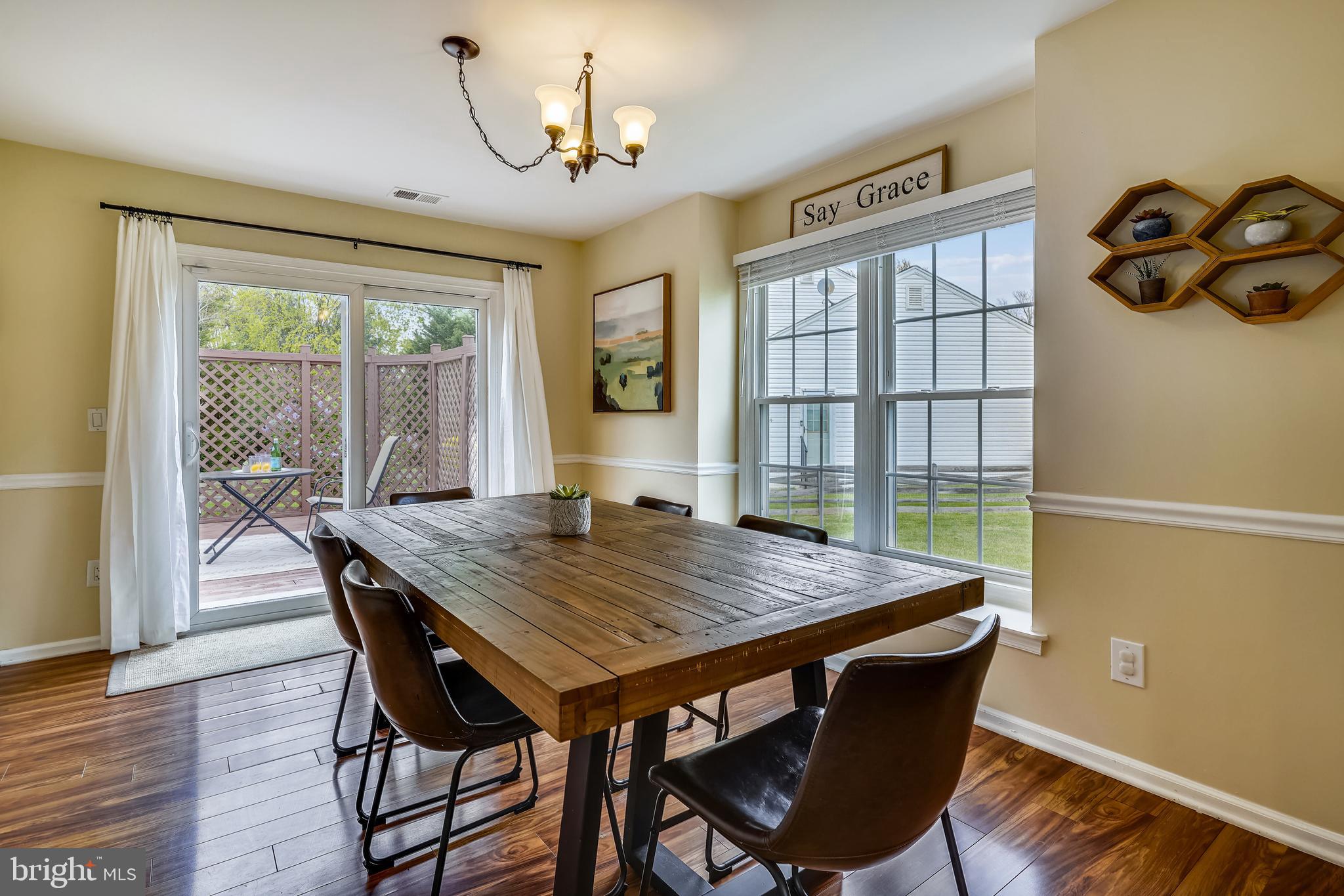Formal dining room for holidays, and celebrations