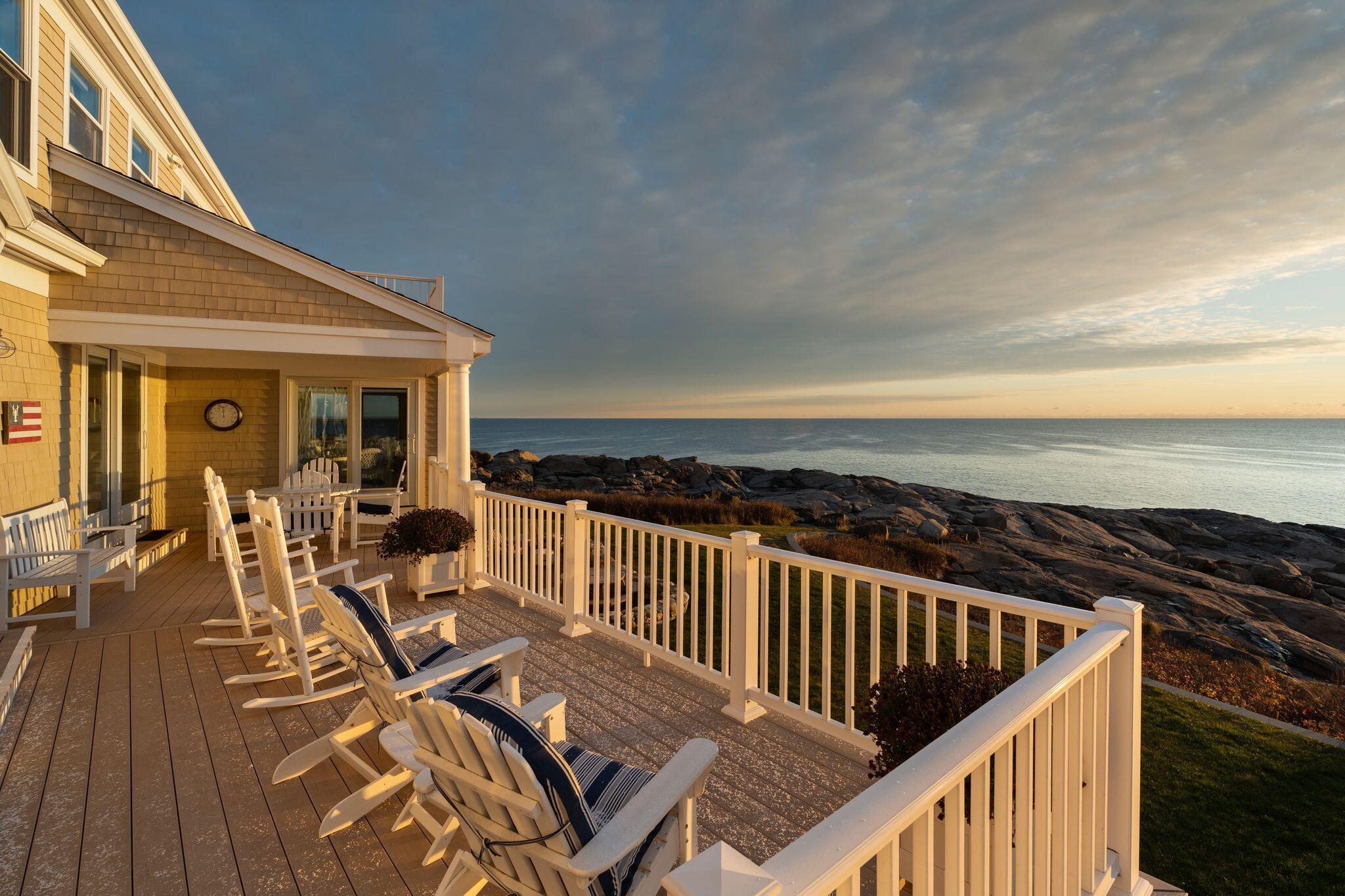 4 Nubble Rocks York, ME 03909 - Photo 46 of 54 Sunrise from the main deck