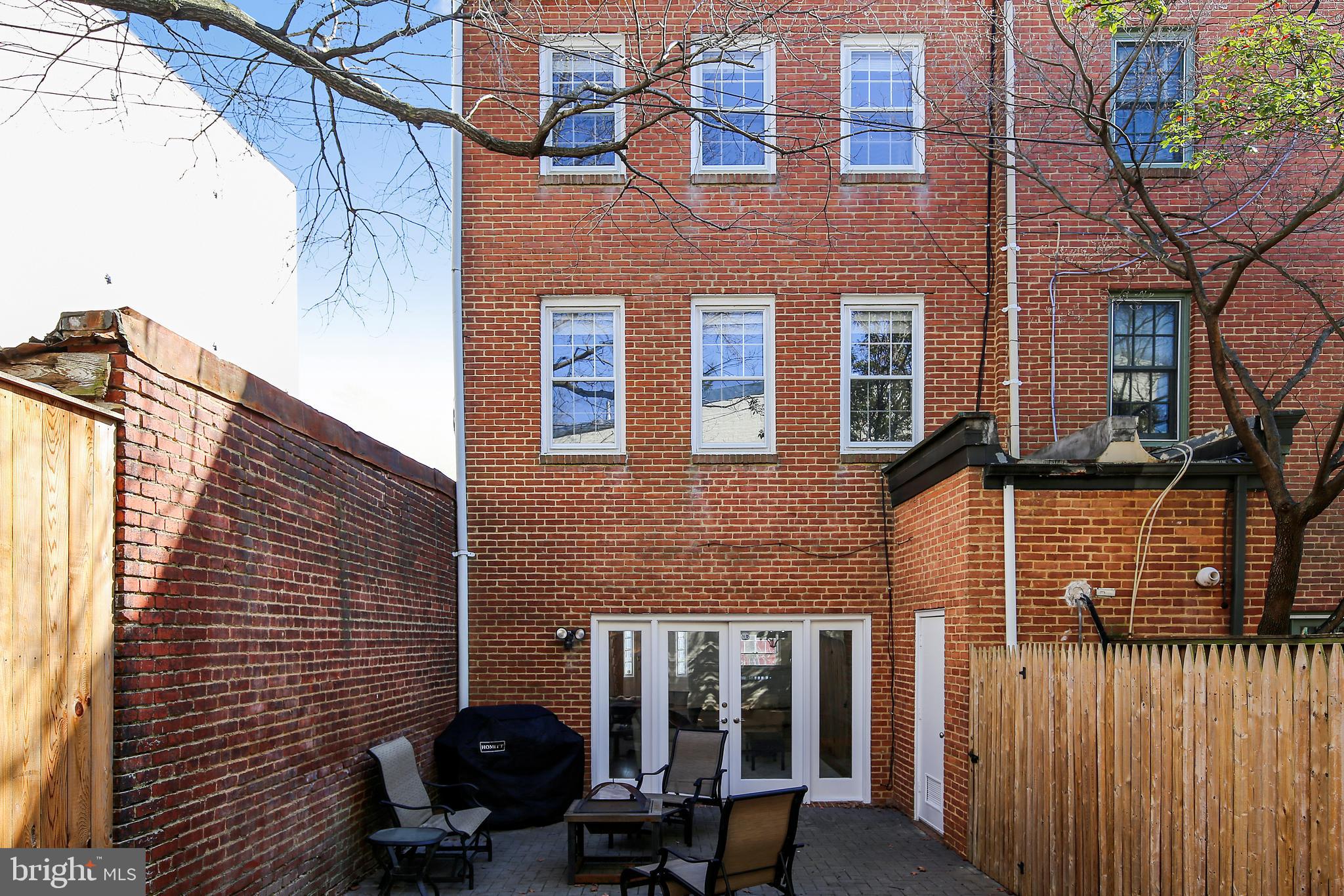 802 D Street Southeast Washington, DC 20003 - Photo 33 of 38 Rear Exterior