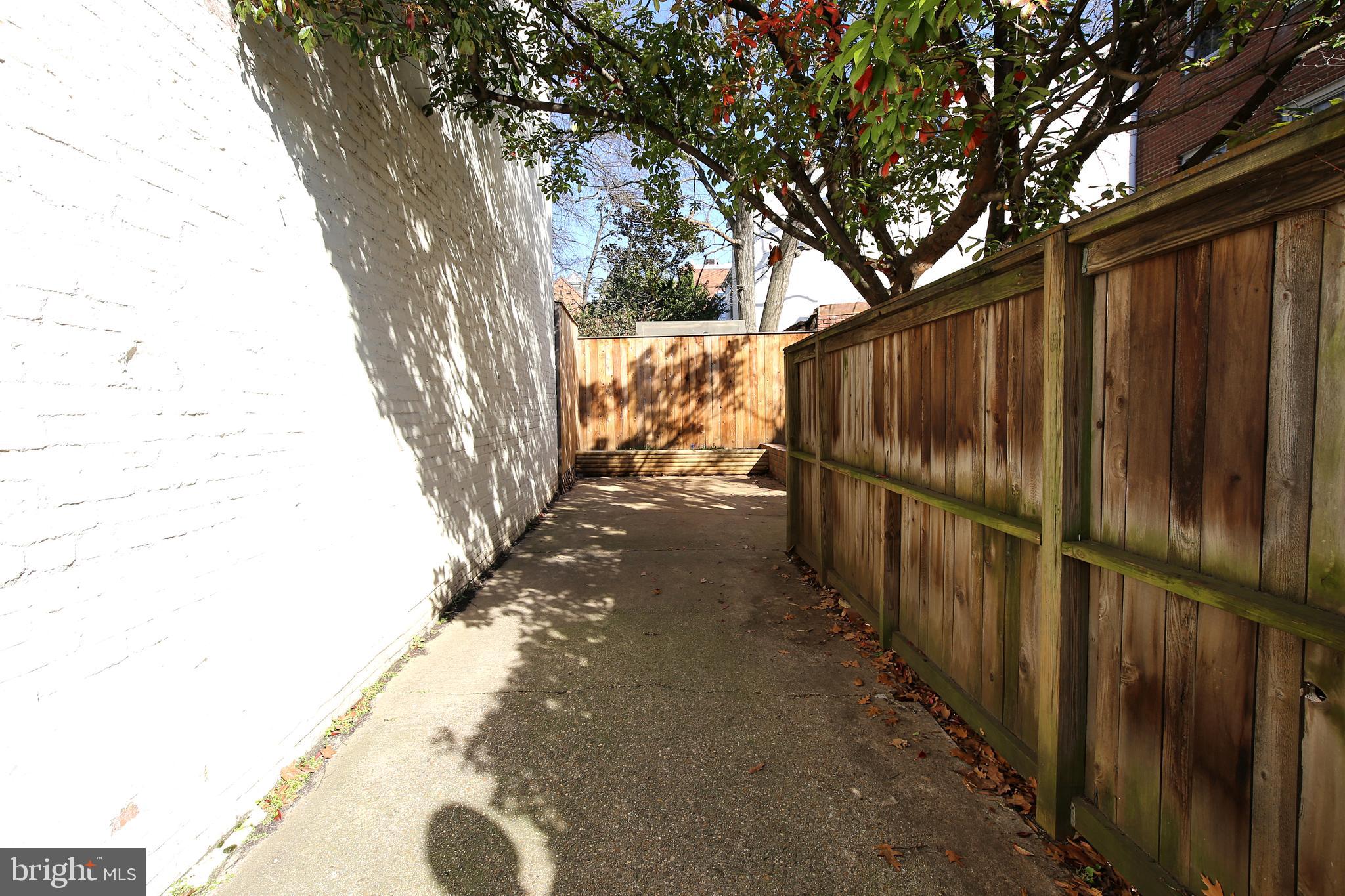 802 D Street Southeast Washington, DC 20003 - Photo 34 of 38 Rear Off Street Parking