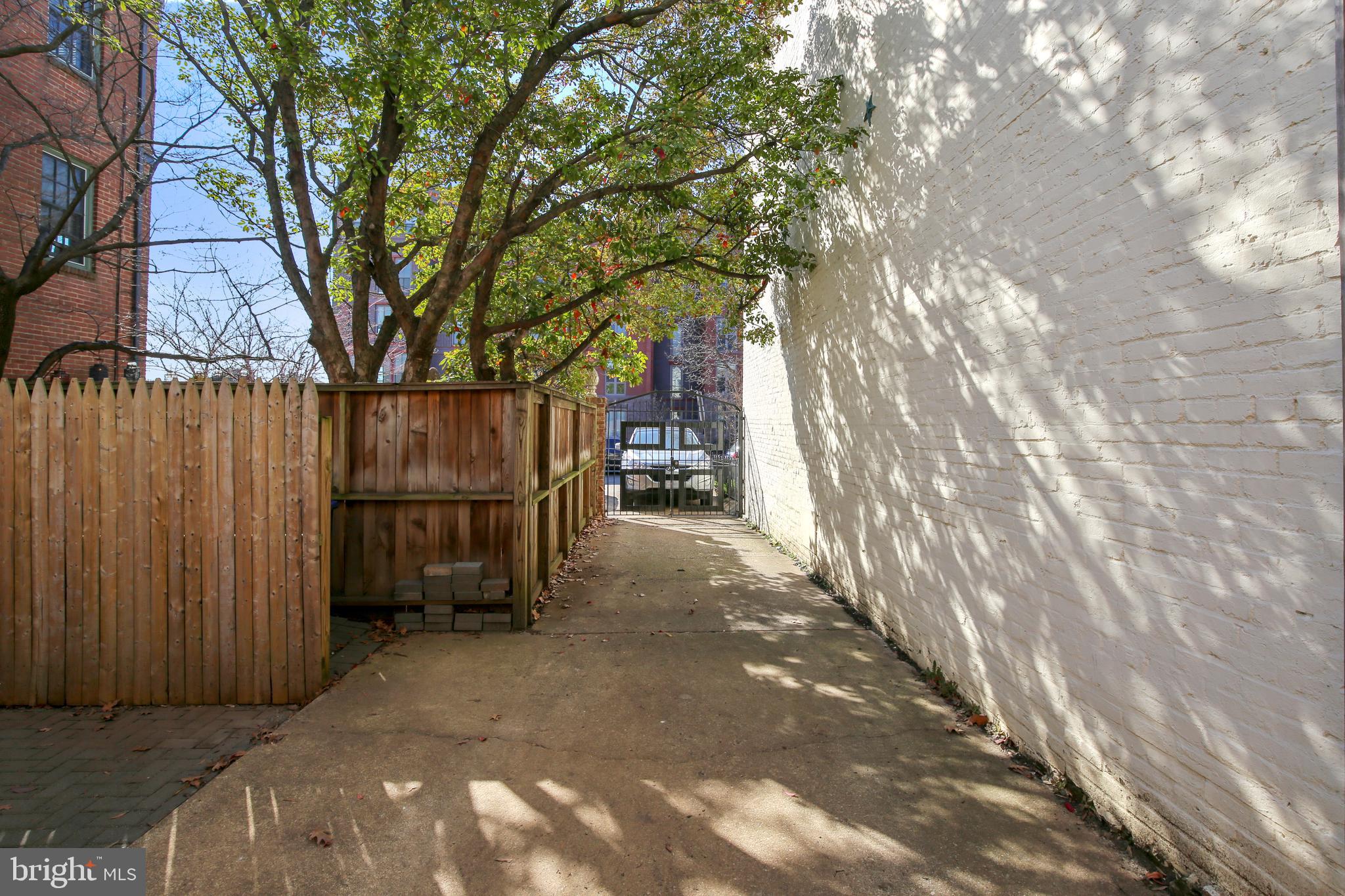 802 D Street Southeast Washington, DC 20003 - Photo 35 of 38 Rear Off Street Parking