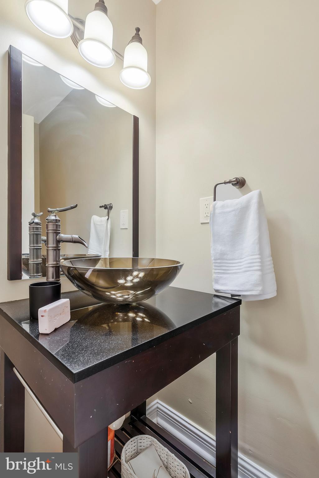 2026 Chadds Ford Drive Reston, VA 20191 - Photo 17 of 45 Modern sink/vanity in half bath