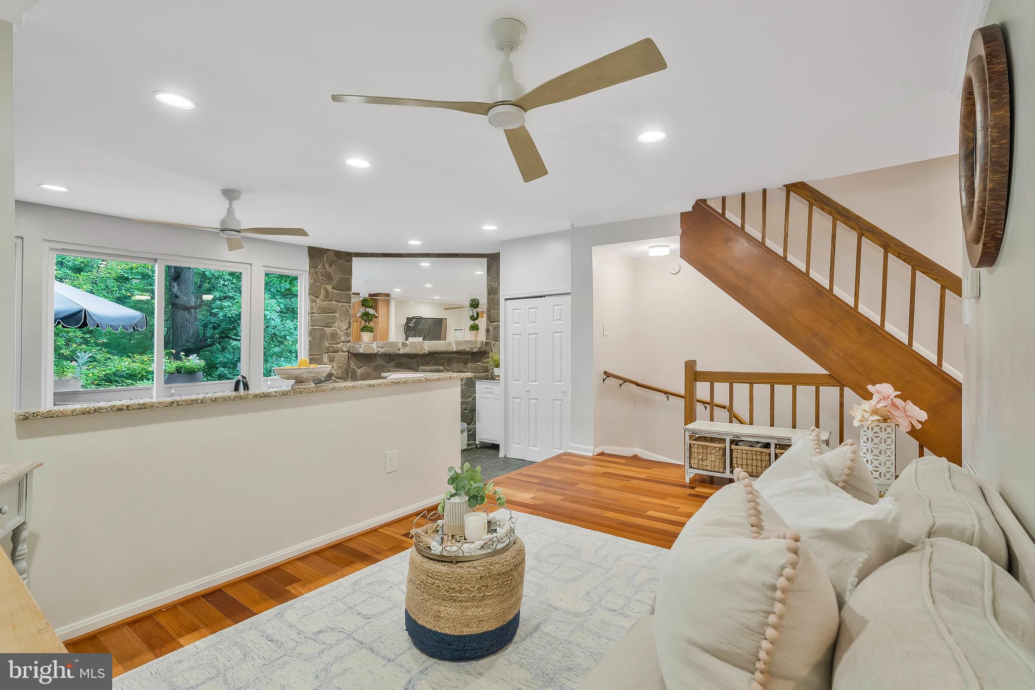 2026 Chadds Ford Drive Reston, VA 20191 - Photo 9 of 45 View from family room into kitchen