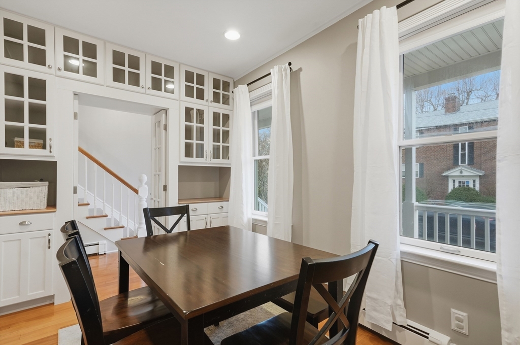 24 Minot Street Reading, MA 01867 - Photo 14 of 34 a view of a dining room with furniture and wooden floor