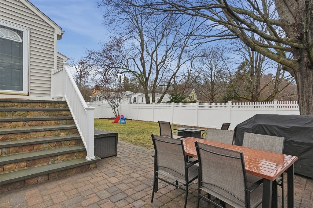 24 Minot Street Reading, MA 01867 - Photo 28 of 34 a view of backyard with seating and green space