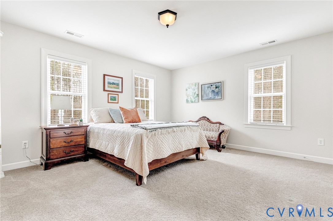 14436 Overlook Ridge Lane Beaverdam, VA 23015 - Photo 35 of 82 a bed room with a bed and a window