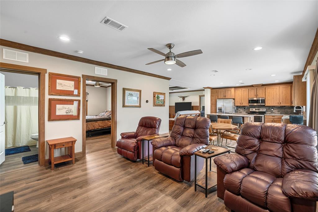 152 County Road 152 Riesel, TX 76682 - Photo 8 of 27 a living room with furniture and a large window