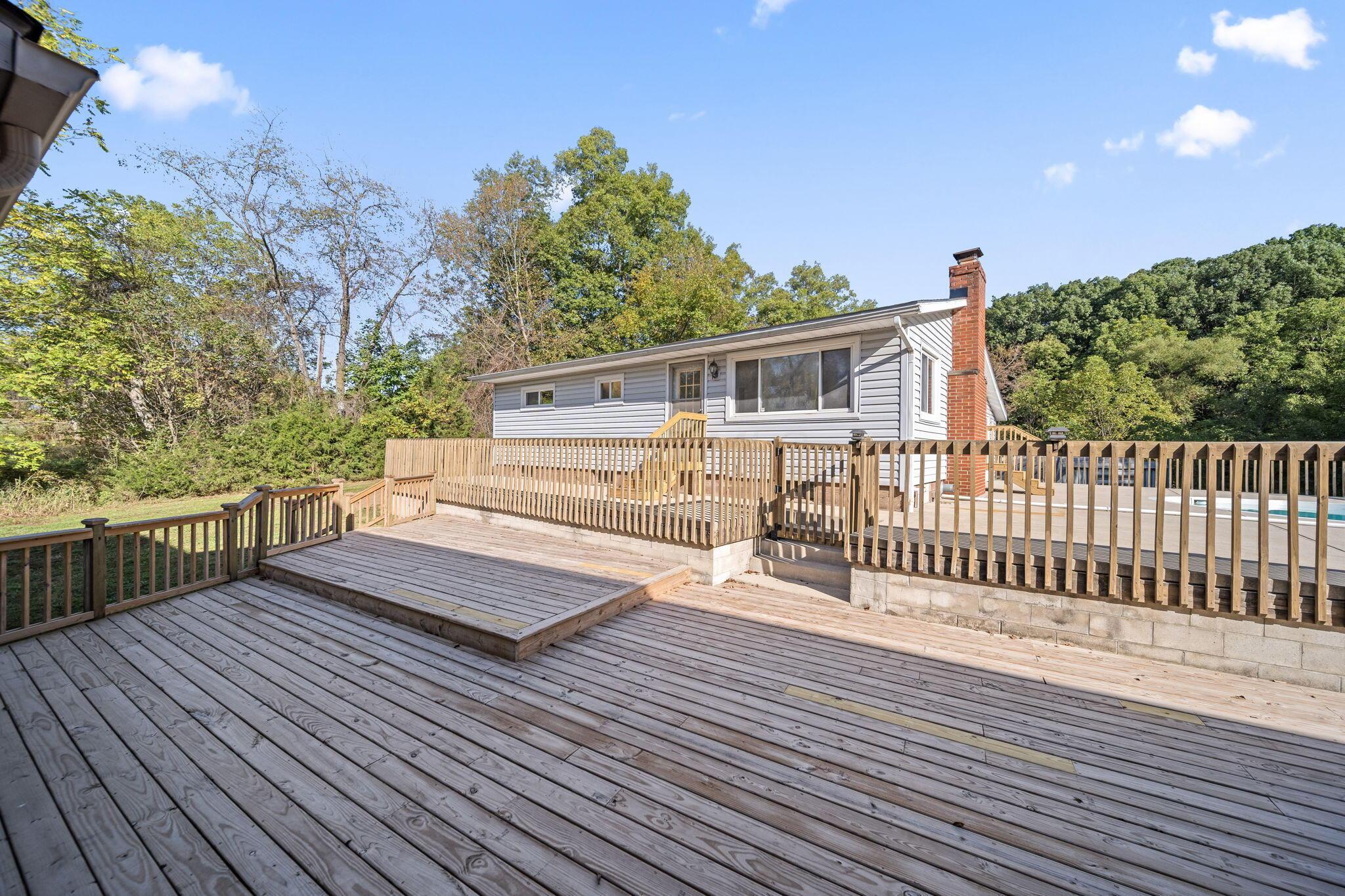 9426 Bennington Chapel Road Croton, OH 43013 - Photo 61 of 127 Deck/ Pool House