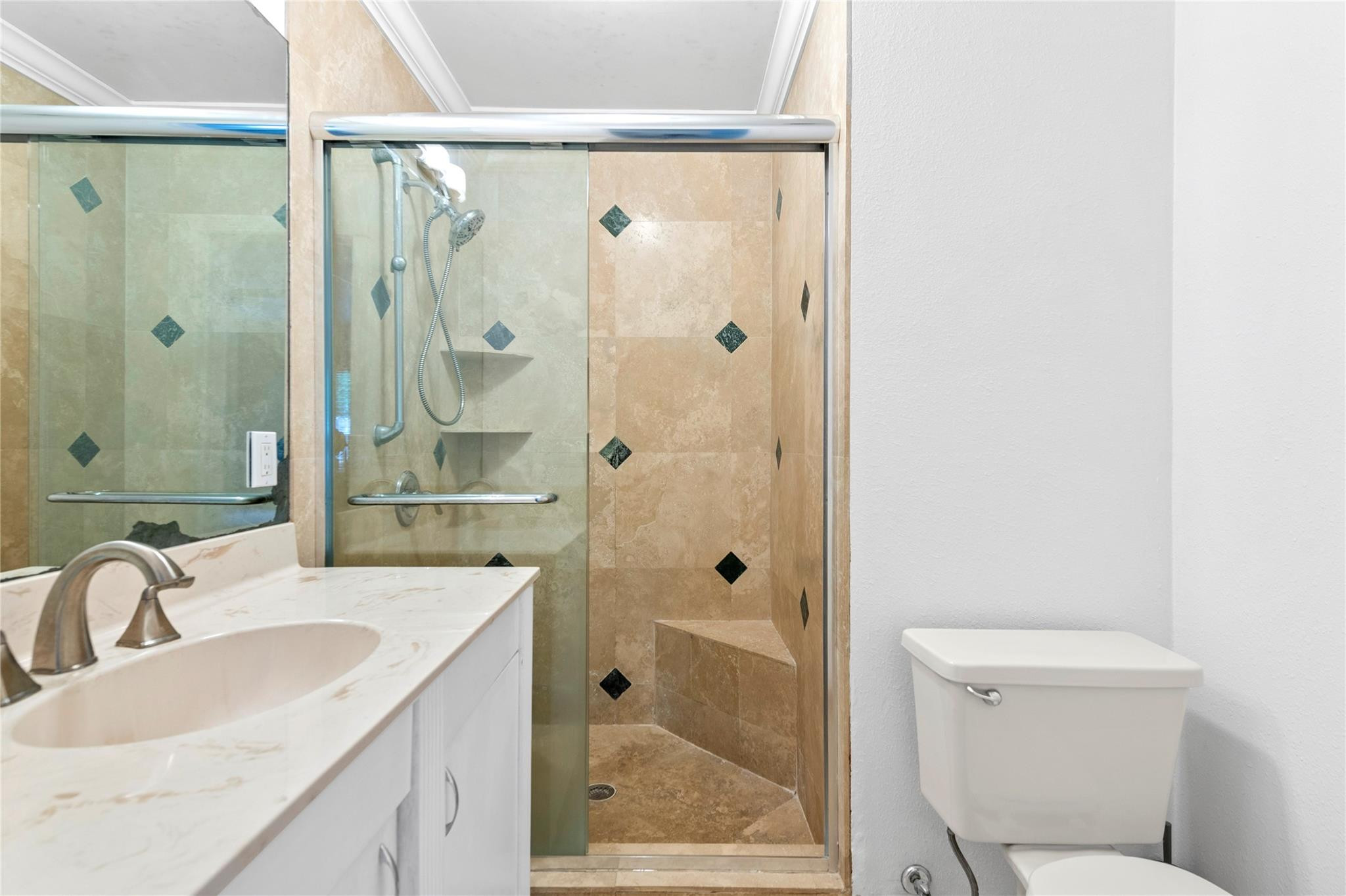 22840 Markham Way Boca Raton, FL 33428 - Photo 30 of 30 a bathroom with a sink toilet and shower