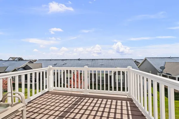 a view of a roof deck