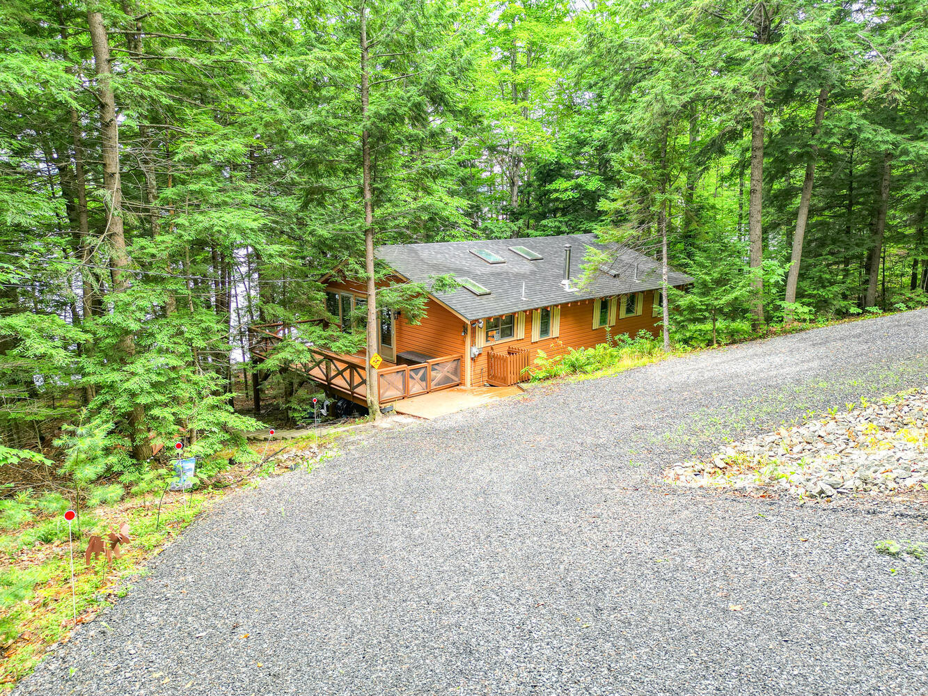 127 Hight Road Mount Vernon, ME 04352 - Photo 21 of 75 From upper driveway