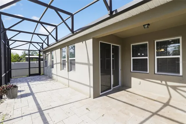 a view of a building entrance