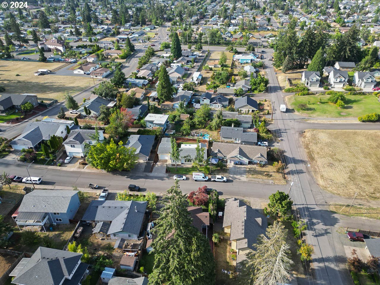 6988 Bluebelle Way Springfield, OR 97478 - Photo 22 of 28 an aerial view of a city