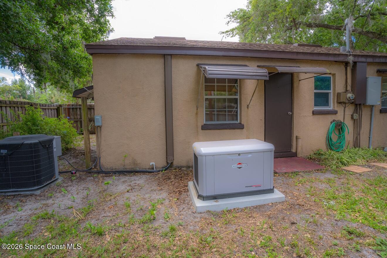 1112 Pinedale Road Rockledge, FL 32955 - Photo 11 of 15 Whole house generator