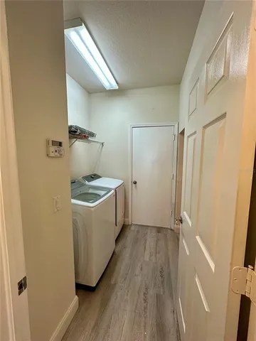 a room with storage and utility