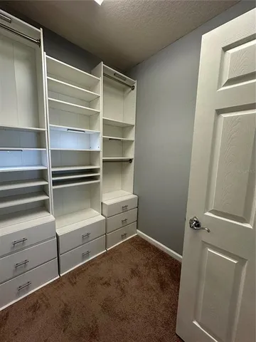 a room with storage and utility