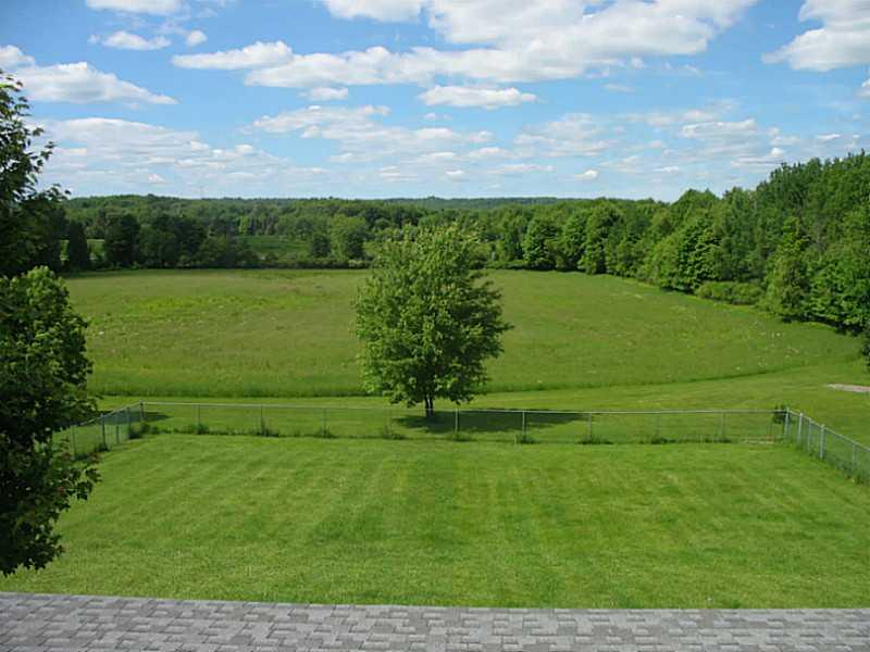 35 Swartz Road Stoneboro, PA 16153 - Photo 5 of 21 View. Back view off upper porch! Large fenced area. Property goes into the trees.