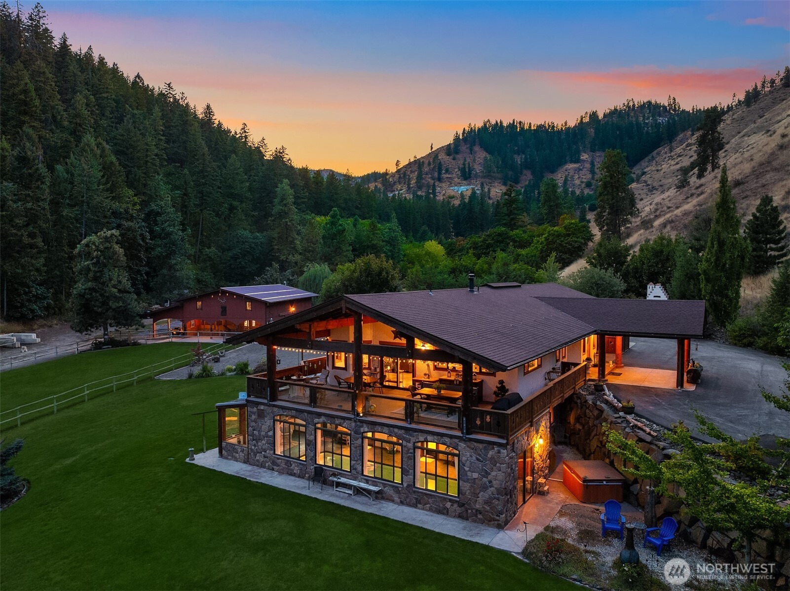 951 Willems Road Cashmere, WA 98815 - Photo 40 of 40 an aerial view of a house
