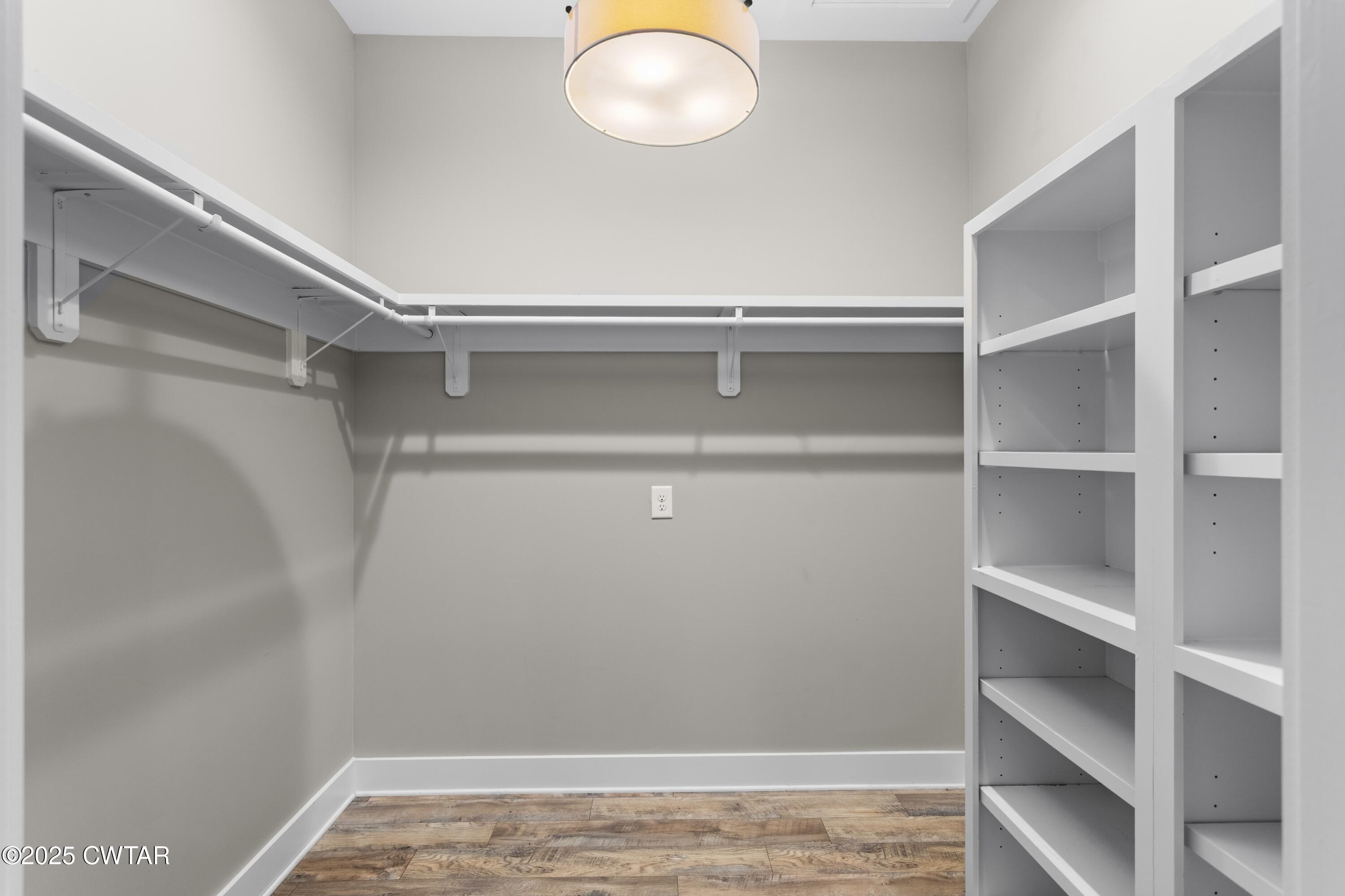 3154 Dodson Gap Road Culleoka, TN 38451 - Photo 17 of 36 a view of an empty room with empty racks