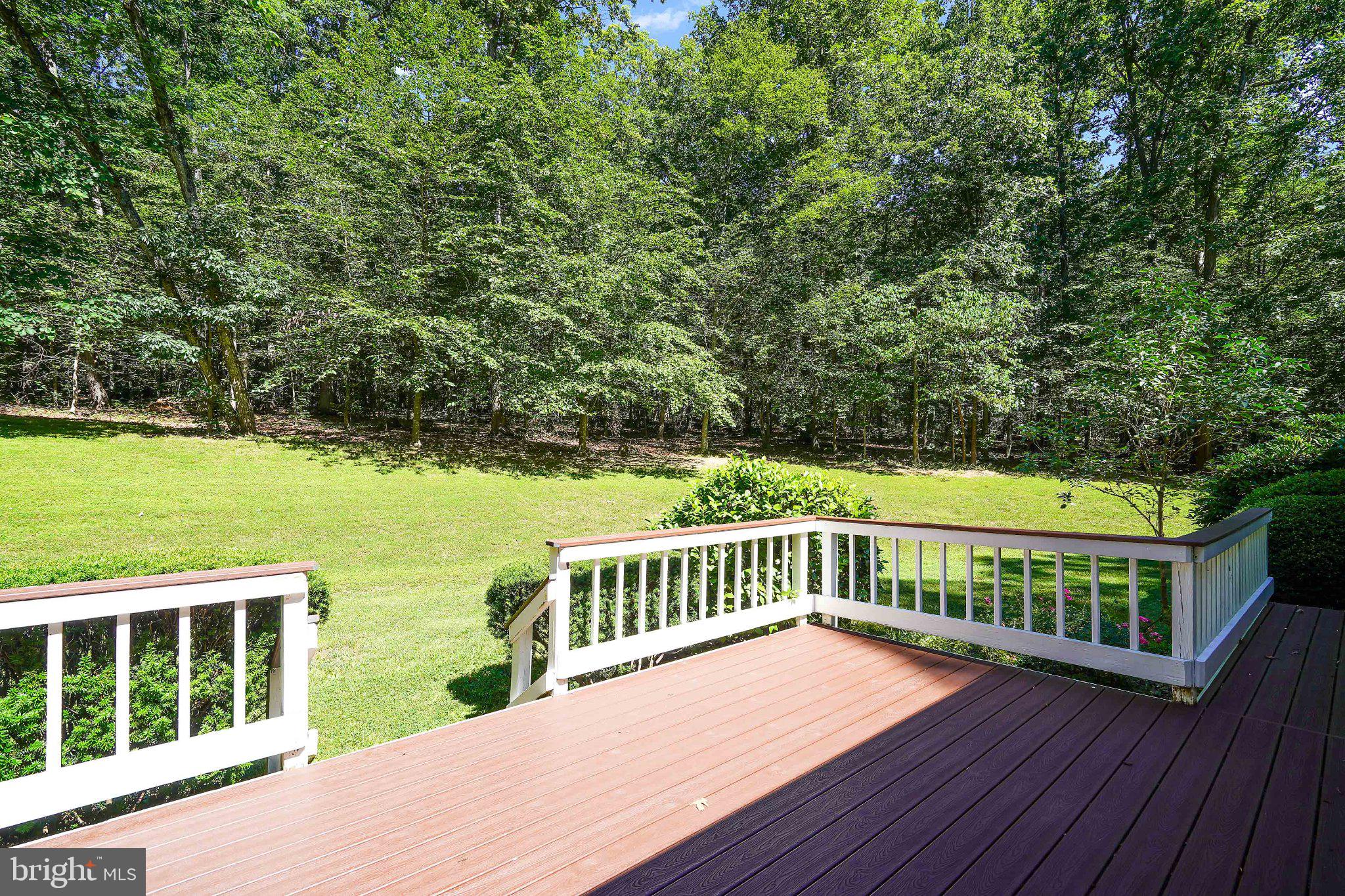 6067 Pilgrims Rest Road Broad Run, VA 20137 - Photo 36 of 58 Serene deck overlooking lush greenery.