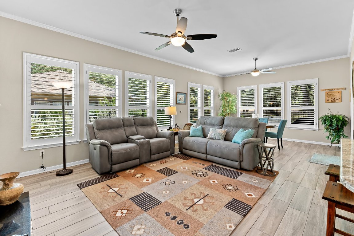 103 Trail Rider Way Georgetown, TX 78633 - Photo 24 of 39 a living room with furniture and a large window
