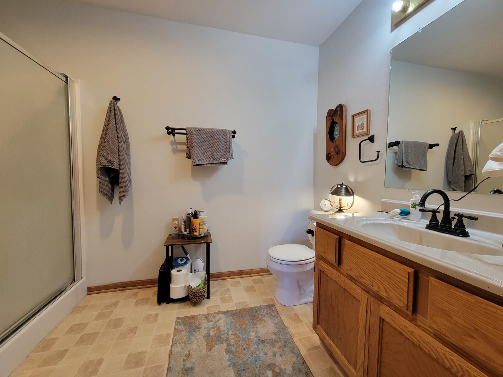 519 Betzer Road, Unit B Delavan, WI 53115 - Photo 9 of 9 Guest Bath with Laundry
