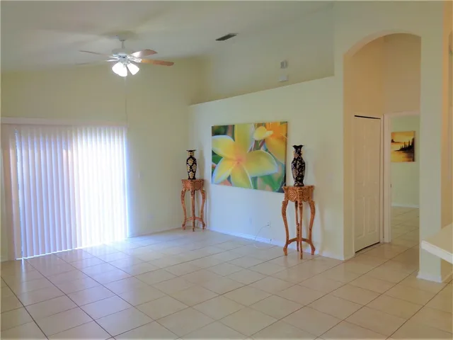 a wall painting on the wall in a room