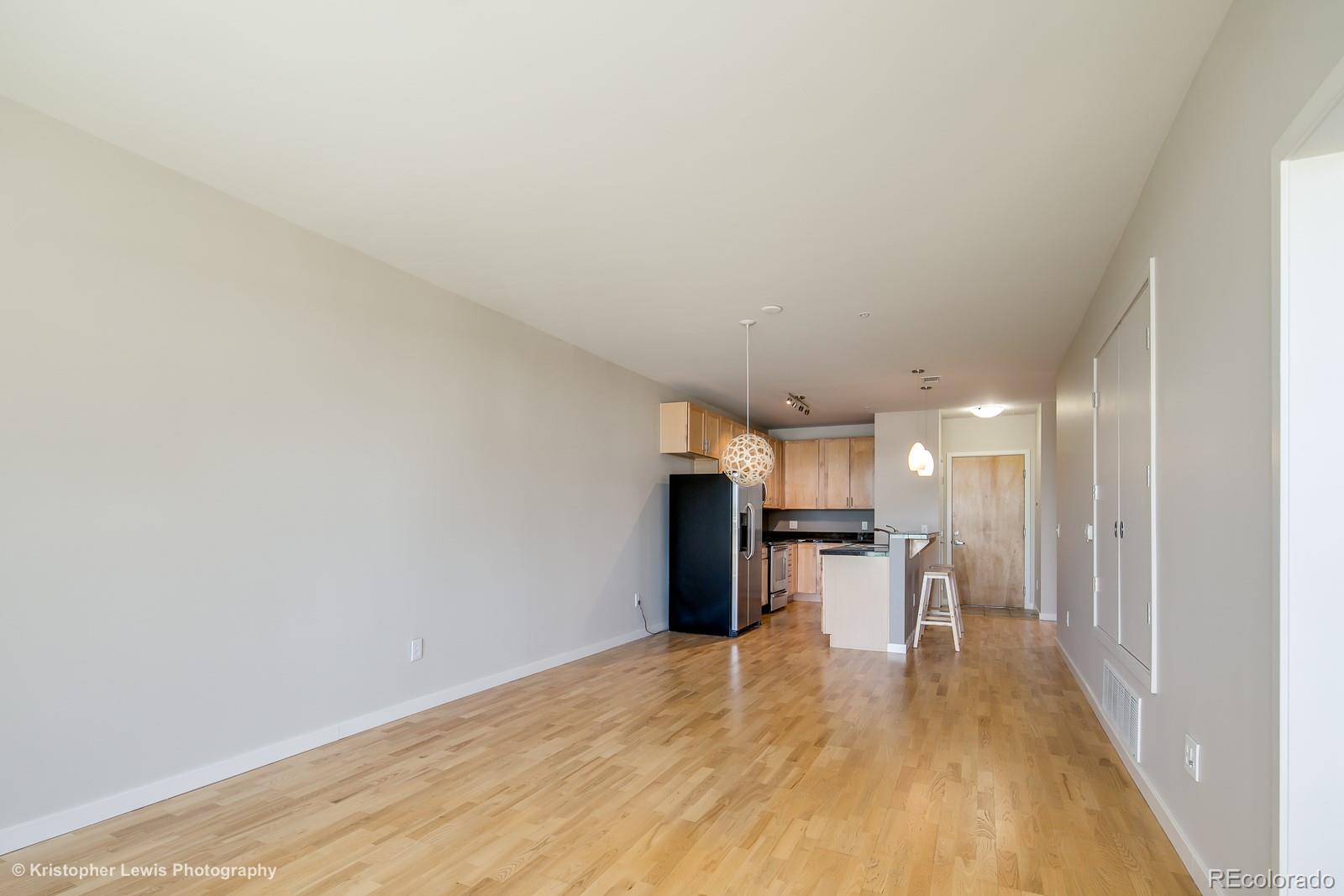 3101 Blake Street, Unit 308 Denver, CO 80205 - Photo 9 of 19 a view of a kitchen with a sink
