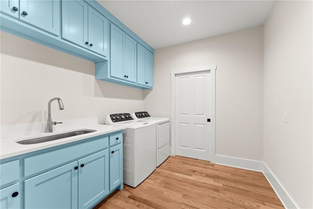 201 Fred Pitts Road Demorest, GA 30535 - Photo 35 of 55 a kitchen with a sink cabinets and stainless steel appliances