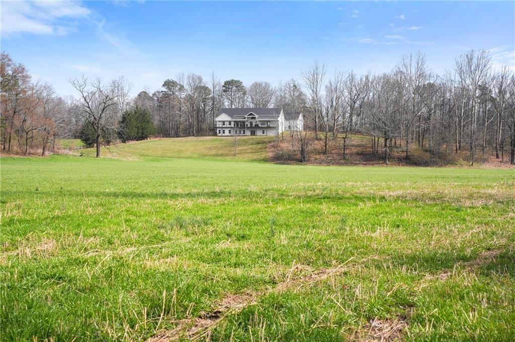 201 Fred Pitts Road Demorest, GA 30535 - Photo 49 of 55 a view of a fountain in a yard with large trees
