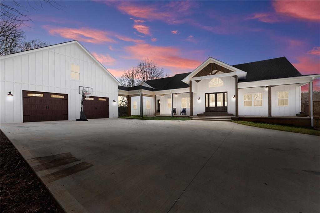 201 Fred Pitts Road Demorest, GA 30535 - Photo 7 of 55 a front view of a house with a garage