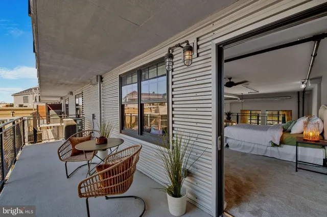a view of balcony and patio