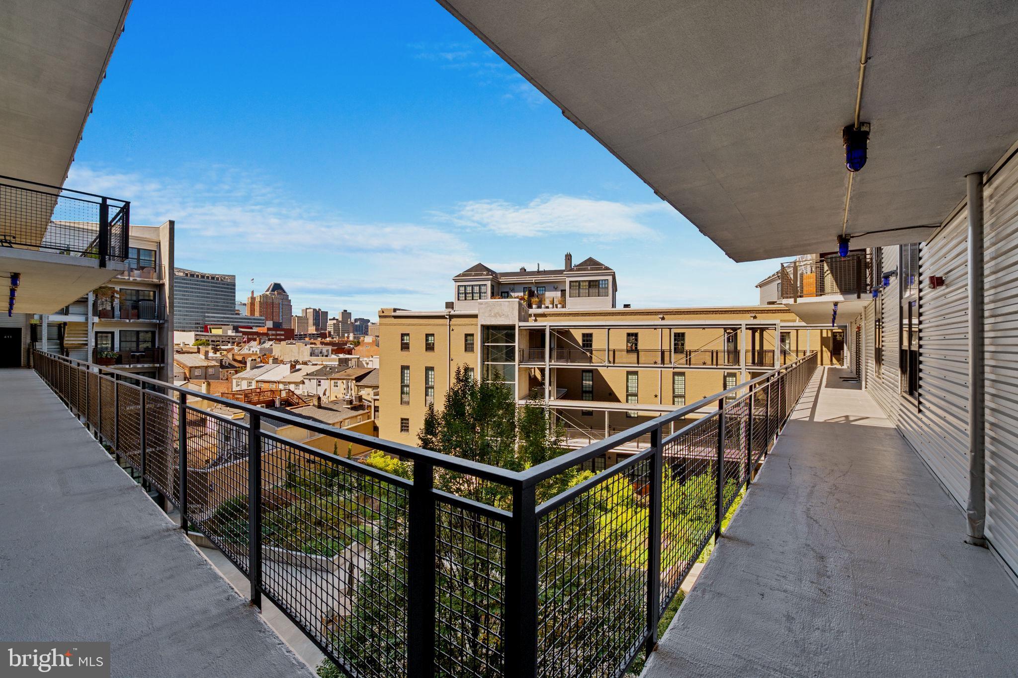 1220 Bank Street, Unit 407 Baltimore, MD 21202 - Photo 4 of 52 a view of balcony with furniture