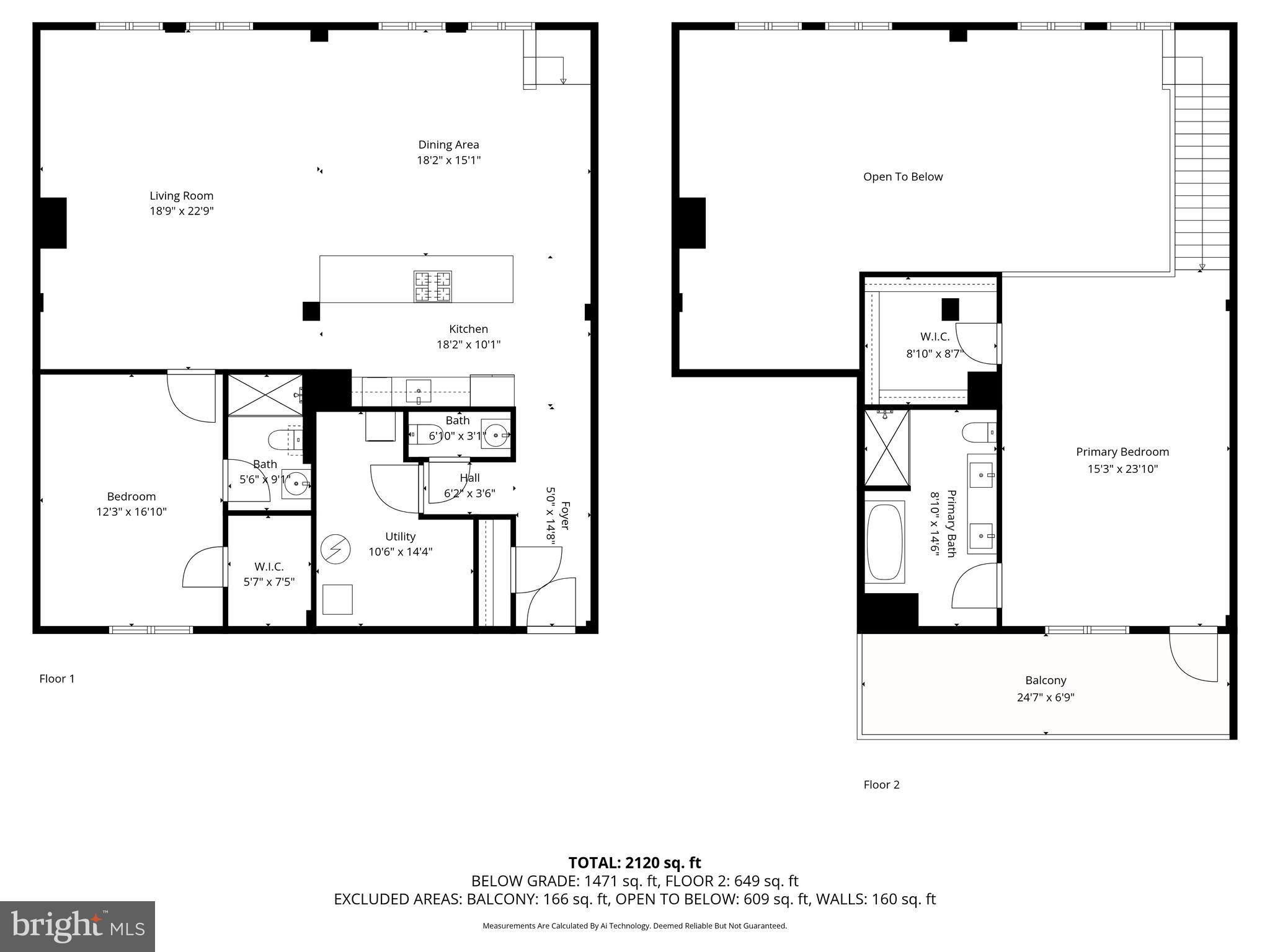 1220 Bank Street, Unit 407 Baltimore, MD 21202 - Photo 51 of 52 a picture of a floor plan