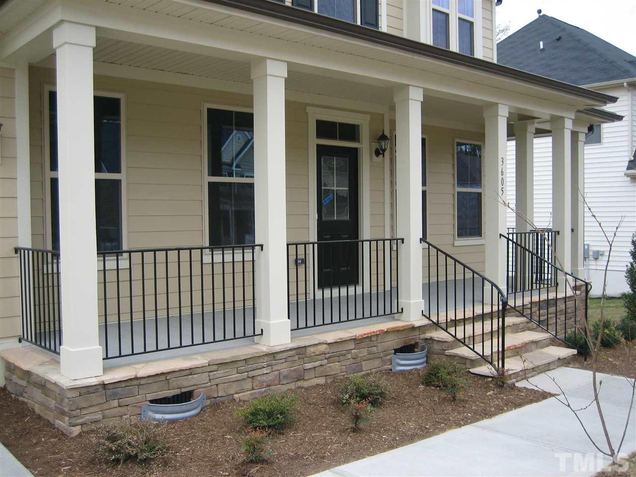 3605 Greenville Loop Road Wake Forest, NC 27587 - Photo 2 of 25 Flag Stone Step to Full Porch
