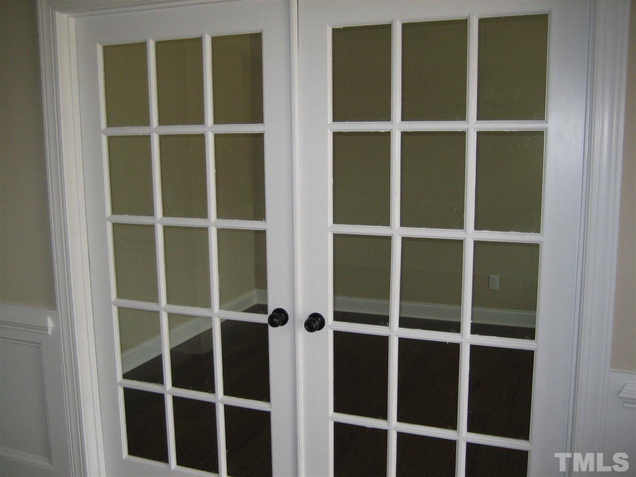 3605 Greenville Loop Road Wake Forest, NC 27587 - Photo 5 of 25 Study off Foyer - Double French Doors