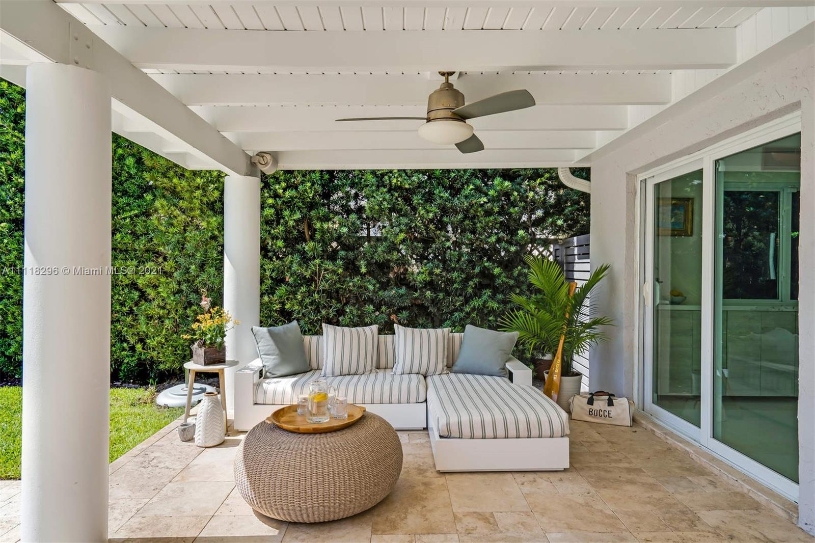 1690 Cleveland Road Miami Beach, FL 33141 - Photo 17 of 29 a living room with furniture and a large window