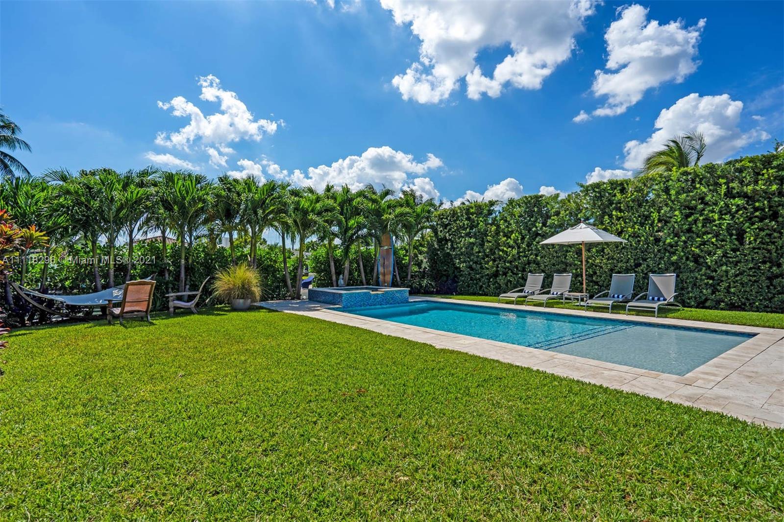 1690 Cleveland Road Miami Beach, FL 33141 - Photo 26 of 29 a view of a house with swimming pool