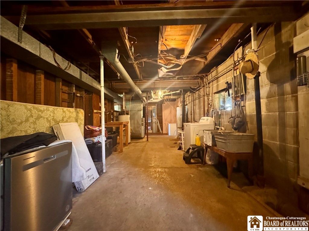 5166 Pickard Road Dewittville, NY 14728 - Photo 28 of 46 downstairs back room, laundry is here