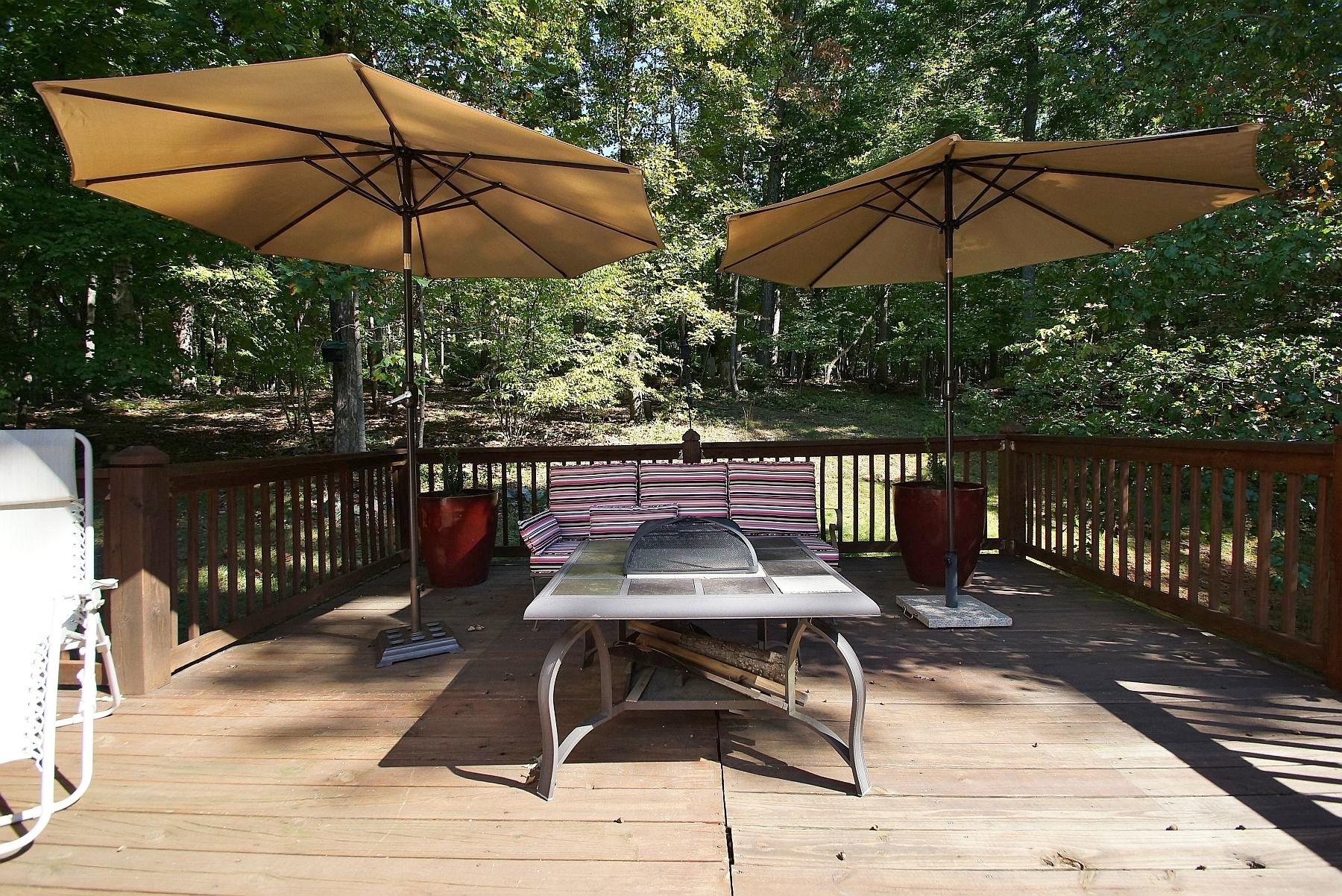 Large Decking for entertaining