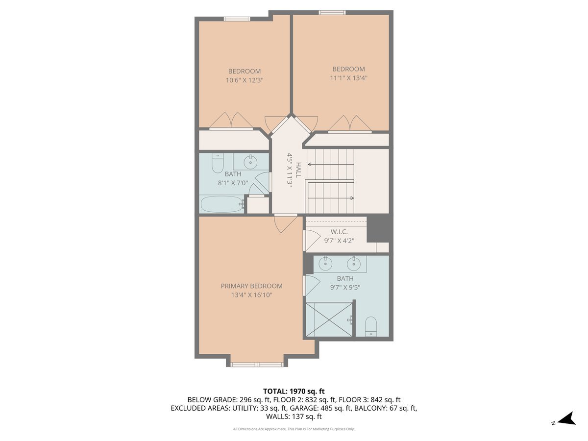 57 South 7th Street Geneva, IL 60134 - Photo 23 of 24 a picture of a floor plan