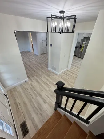 a view of a living room