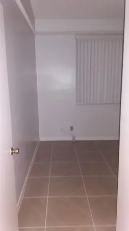 a small space with a window