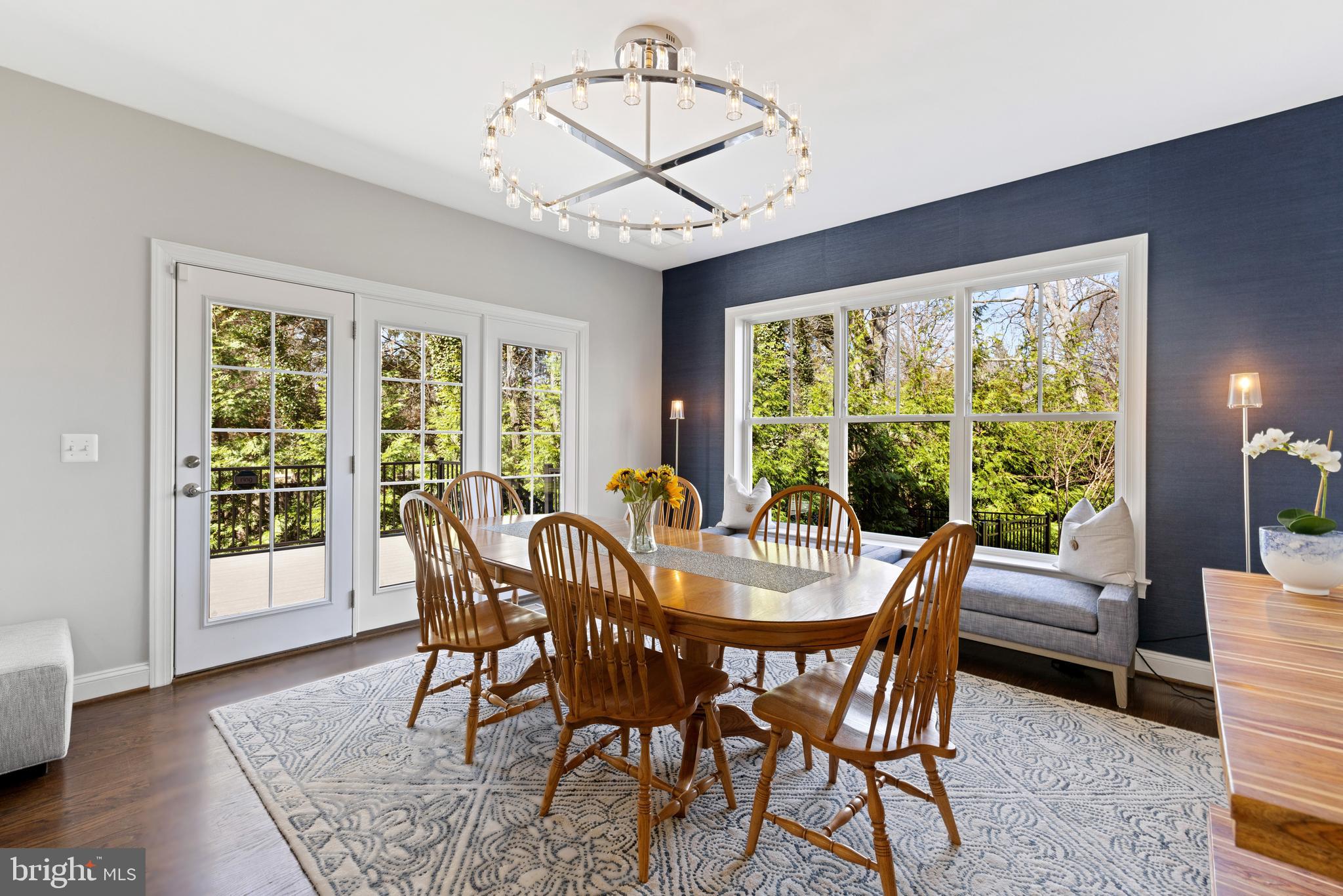 7869 Southdown Road Alexandria, VA 22308 - Photo 24 of 50 Breakfast room walks out to trex deck