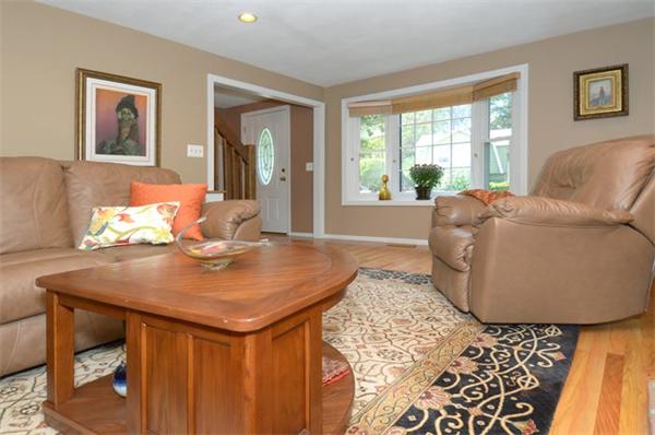 102 Standish Road Needham, MA 02492 - Photo 3 of 28 a living room with a couch and a table