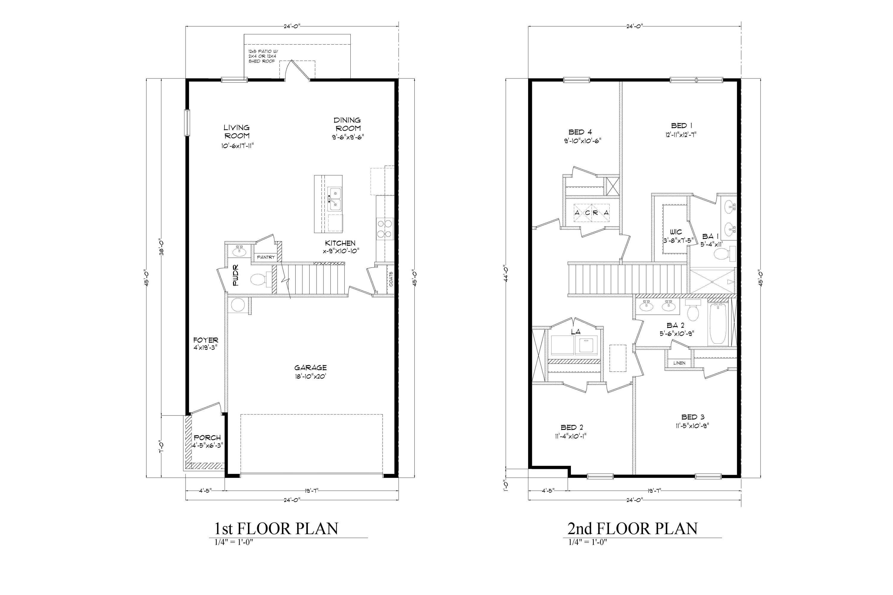 25 Hatton Court Santa Rosa Beach, FL 32459 - Photo 14 of 14 Sabal Exterior Unit Floorplan