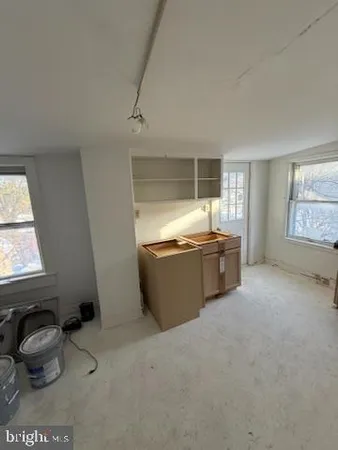 a view of a room with a porch