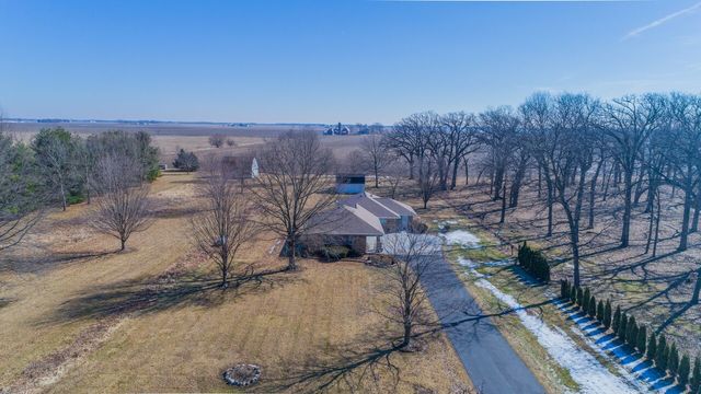 4496 West Sandwich Road Sandwich, IL 60548 - Photo 3 of 37 an aerial view of multiple house