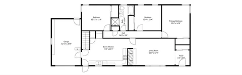 a picture of a floor plan
