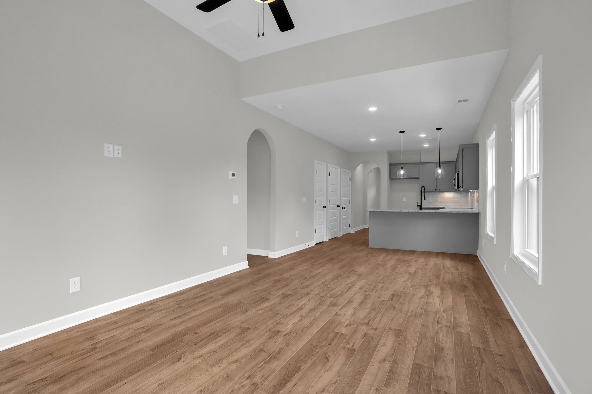 159 Rothwood Pvt Drive Hendersonville, TN 37075 - Photo 14 of 33 a view of a kitchen with a sink and wooden floor